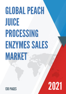Global Peach Juice Processing Enzymes Sales Market Report 2021
