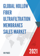 Global Hollow Fiber Ultrafiltration Membranes Sales Market Report 2021