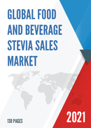 Global Food and Beverage Stevia Sales Market Report 2021