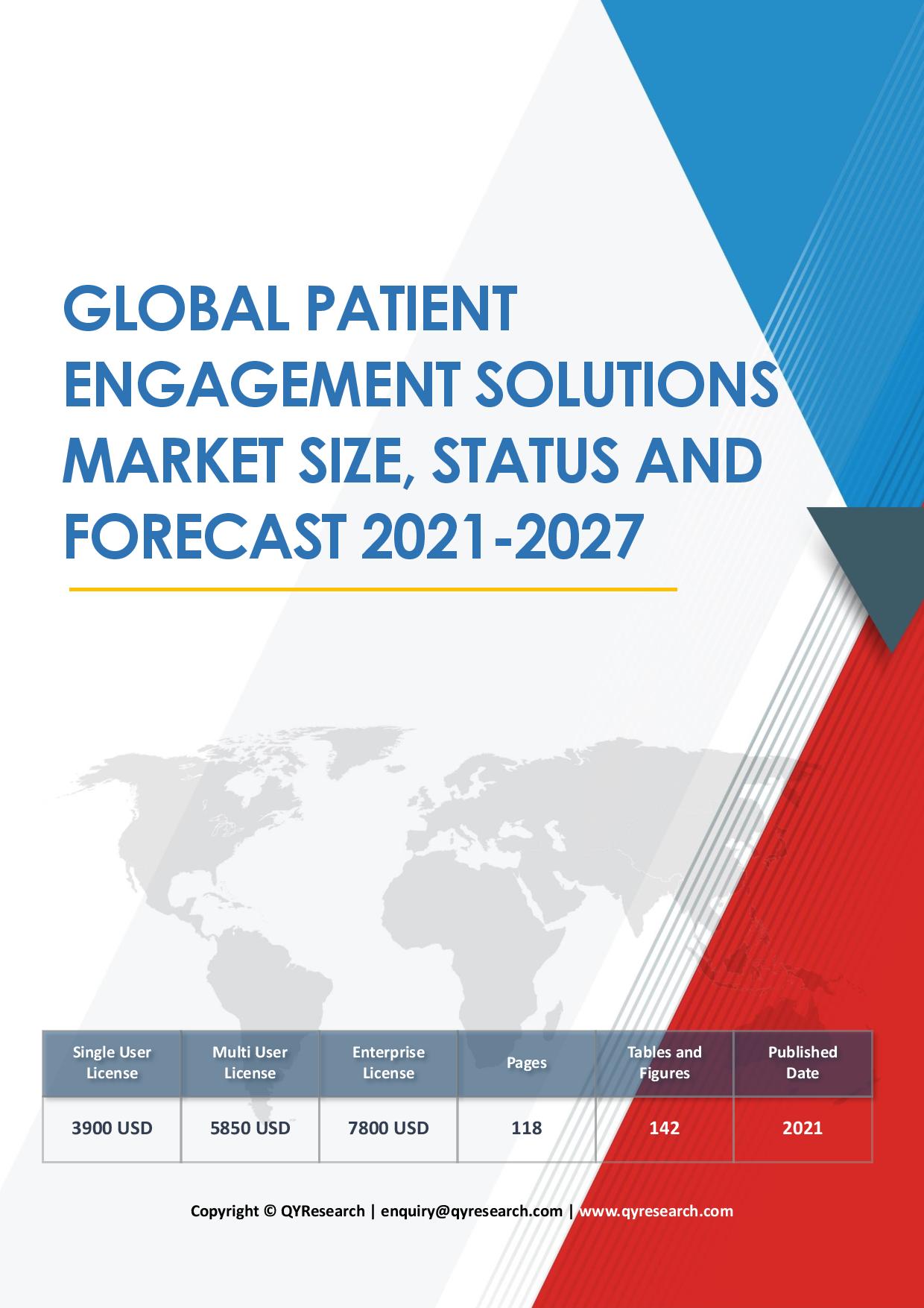 Global Patient Engagement Solutions Market Size Status and Forecast 2020 2026
