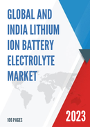 Global and India Lithium Ion Battery Electrolyte Market Report Forecast 2023 2029