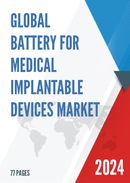 Global Battery for Medical Implantable Devices Market Insights Forecast to 2028