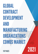 Global Contract Development and Manufacturing Organizations CDMOs Market Size Status and Forecast 2021 2027