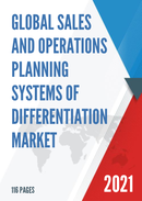 Global Sales and Operations Planning Systems of Differentiation Market Size Status and Forecast 2021 2027