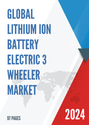 Global Lithium Ion Battery Electric 3 Wheeler Market Insights Forecast to 2028