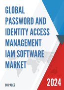 Global Password and Identity Access Management IAM Software Market Insights Forecast to 2028