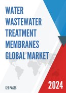 Global Water Wastewater Treatment Membranes Market Research Report 2023