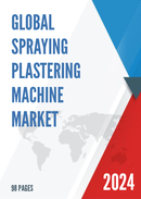 China Spraying Plastering Machine Market Report Forecast 2021 2027