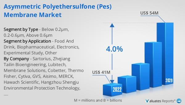 Asymmetric Polyethersulfone (PES) Membrane Market