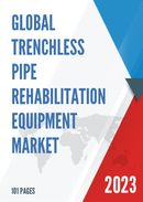 Global Trenchless Pipe Rehabilitation Equipment Market Research Report 2023