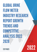 Global Urine Flow Meter Industry Research Report Growth Trends and Competitive Analysis 2022 2028
