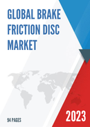 Global Brake Friction Disc Market Insights Forecast to 2028