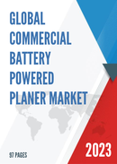 Global Commercial Battery Powered Planer Market Research Report 2023