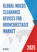 Global and United States Mucus Clearance Devices for Bronchiectasis Market Report Forecast 2022 2028