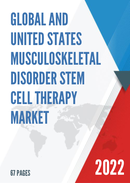Global and United States Musculoskeletal Disorder Stem Cell Therapy Market Report Forecast 2022 2028