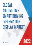 Global Automotive Smart Driving Information Display Market Research Report 2022