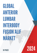 Global Anterior Lumbar Interbody Fusion ALIF Market Insights and Forecast to 2028