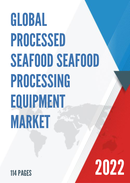 Global Processed Seafood Seafood Processing Equipment Market Outlook 2022