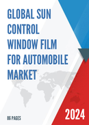 Global Sun Control Window Film for Automobile Market Insights Forecast to 2028