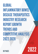 Global Inflammatory Bowel Disease Therapeutics Market Insights and Forecast to 2028