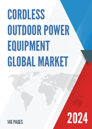 Global Cordless Outdoor Power Equipment Market Insights Forecast to 2028