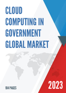 Global Cloud Computing in Government Market Insights Forecast to 2028