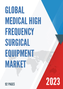 Global Medical High Frequency Surgical Equipment Market Research Report 2023