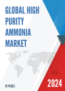 Global and United States High Purity Ammonia Market Insights Forecast to 2027