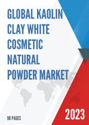 Global Kaolin Clay White Cosmetic Natural Powder Market Research Report 2022