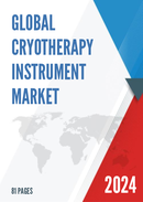 Global Cryotherapy Instrument Market Research Report 2023