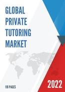 Global Private Tutoring Market Size Status and Forecast 2022