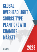 Global Overhead Light Source Type Plant Growth Chamber Market Research Report 2023