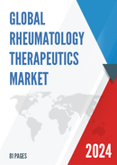 Global Rheumatology Therapeutics Market Research Report 2023
