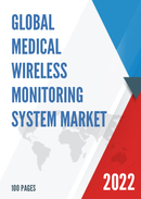 Global Medical Wireless Monitoring System Market Research Report 2022