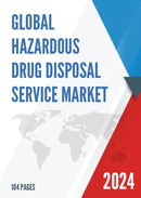 Global Hazardous Drug Disposal Service Market Research Report 2022