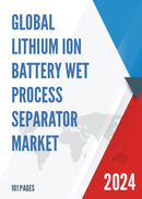 Global Lithium ion Battery Wet Process Separator Market Outlook 2022