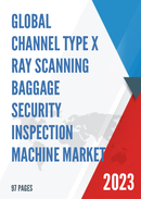 Global Channel Type X ray Scanning Baggage Security Inspection Machine Market Research Report 2023