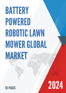 Global Battery Powered Robotic Lawn Mower Market Research Report 2022
