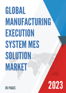 Global Manufacturing Execution System MES Solution Market Research Report 2022
