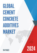 Global Cement Concrete Additives Market Insights Forecast to 2028