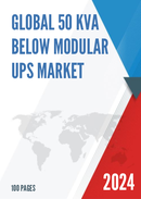 United States 50 kVA Below Modular UPS Market Report Forecast 2021 2027