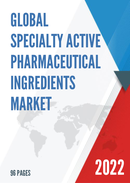 Global Specialty Active Pharmaceutical Ingredients Market Insights Forecast to 2028