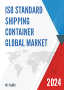 Global ISO Standard Shipping Container Market Insights Forecast to 2029