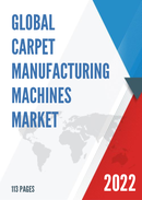 Global Carpet Manufacturing Machines Market Insights and Forecast to 2028