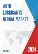 Global Auto Lubricants Market Insights Forecast to 2026