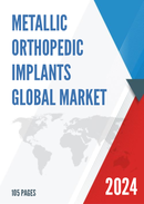 Global Metallic Orthopedic Implants Market Outlook 2022