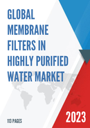 Global Membrane Filters in Highly Purified Water Market Insights and Forecast to 2028