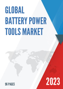 Global Battery Power Tools Market Insights Forecast to 2028