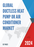 Global Ductless Heat Pump or Air Conditioner Market Research Report 2022