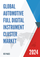 Global Automotive Full Digital Instrument Cluster Market Research Report 2023